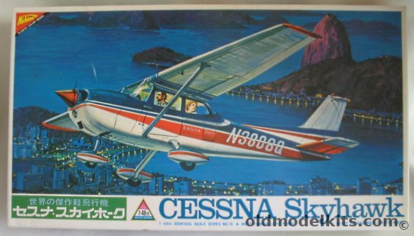 Nichimo 1/48 Cessna 172 Skyhawk, S-4816 plastic model kit